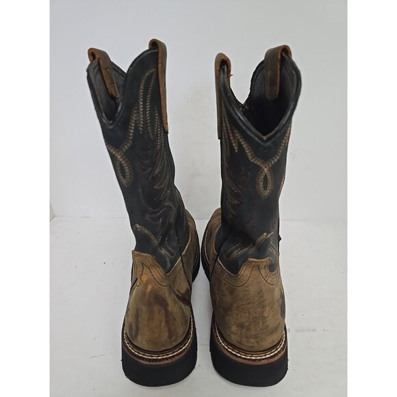 Thorogood Men's 11" Steel Toe WP Western Wellington Work Boot USA 804-4330 9.5D - Picture 3 of 8